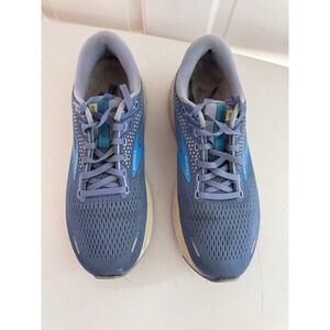 Brooks Ghost 14 Women's Sz 9.5 Blue Athletic‎ Running Shoes Sneakers 1203561B456